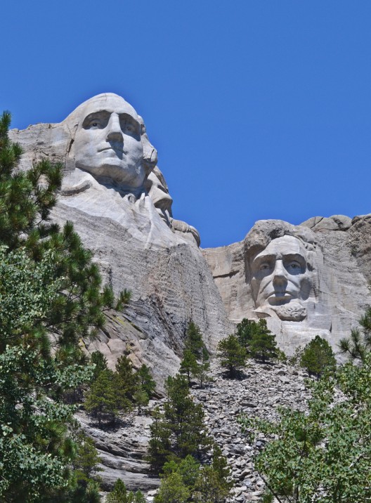 George, Abe, and Tom's nose